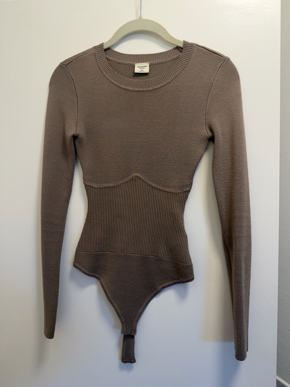 Abercrombie & Fitch tan bodysuit